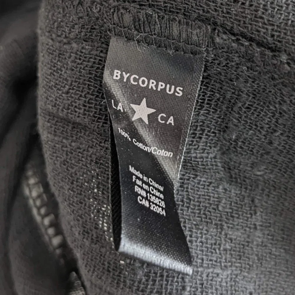 ByCORPUS | Black Gauze Drop-Waist Tank Dress Size XS - Picture 6 of 7
